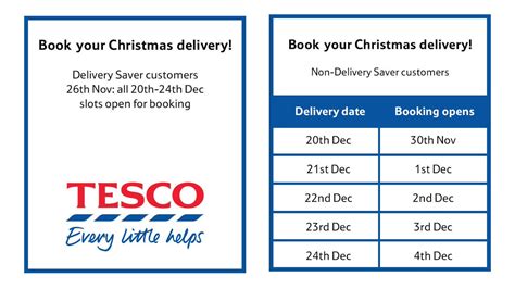 tesco delivery slot